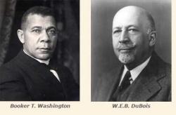 Booker T. Washington and W.E.B. Dubois