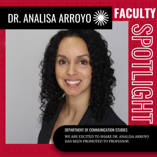 Dr. Arroyo promoted to Professor