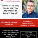 Dr. Kory Floyd 2023 Spotlight Scholar