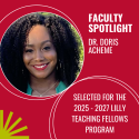 Faculty Spotlight: Dr. Doris Acheme